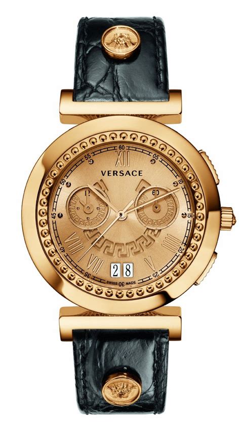 versace vanity armbanduhr rose gold|Versace Women's VA9060013 Vanity Chrono Rose Gold.